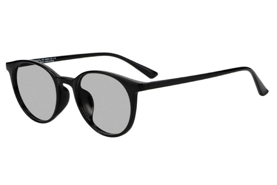 【新品、ステッカー付】目黒蓮 広告着用商品 SUNCUTGlasses調光　黒