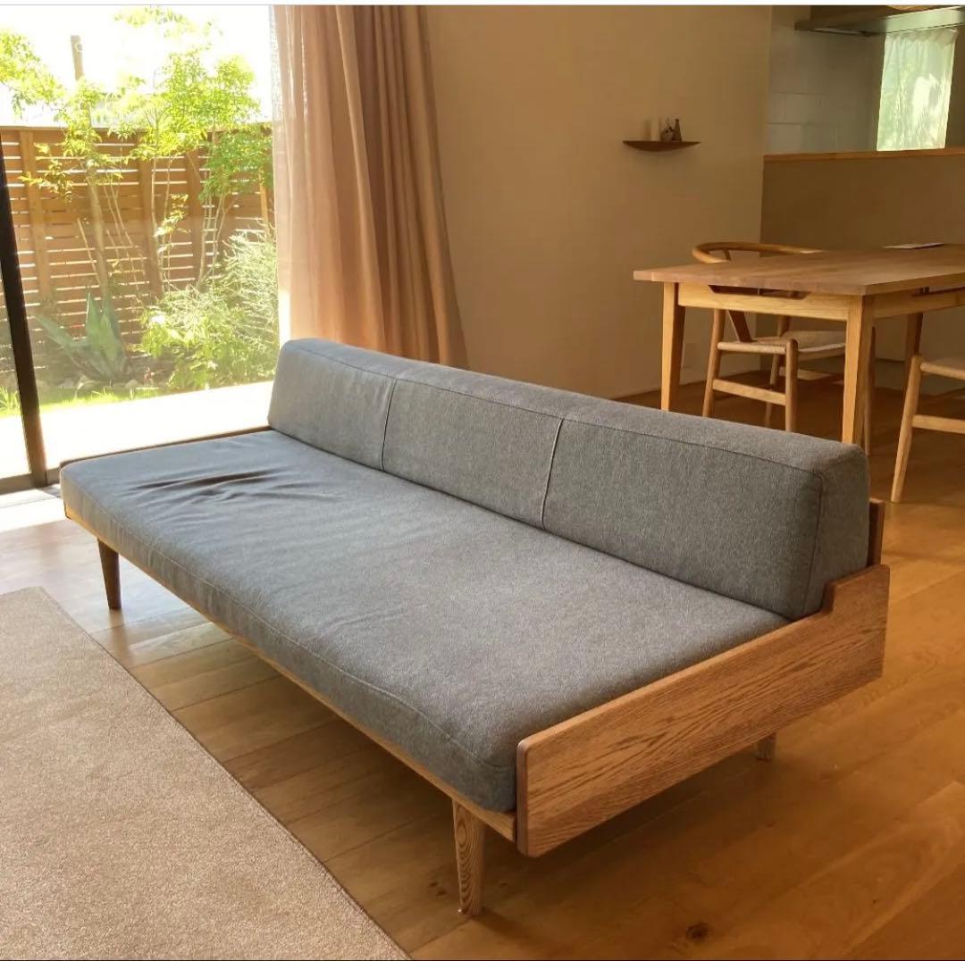 【値下げ中】モモナチュラル DAY SOFA 3P デイソファ