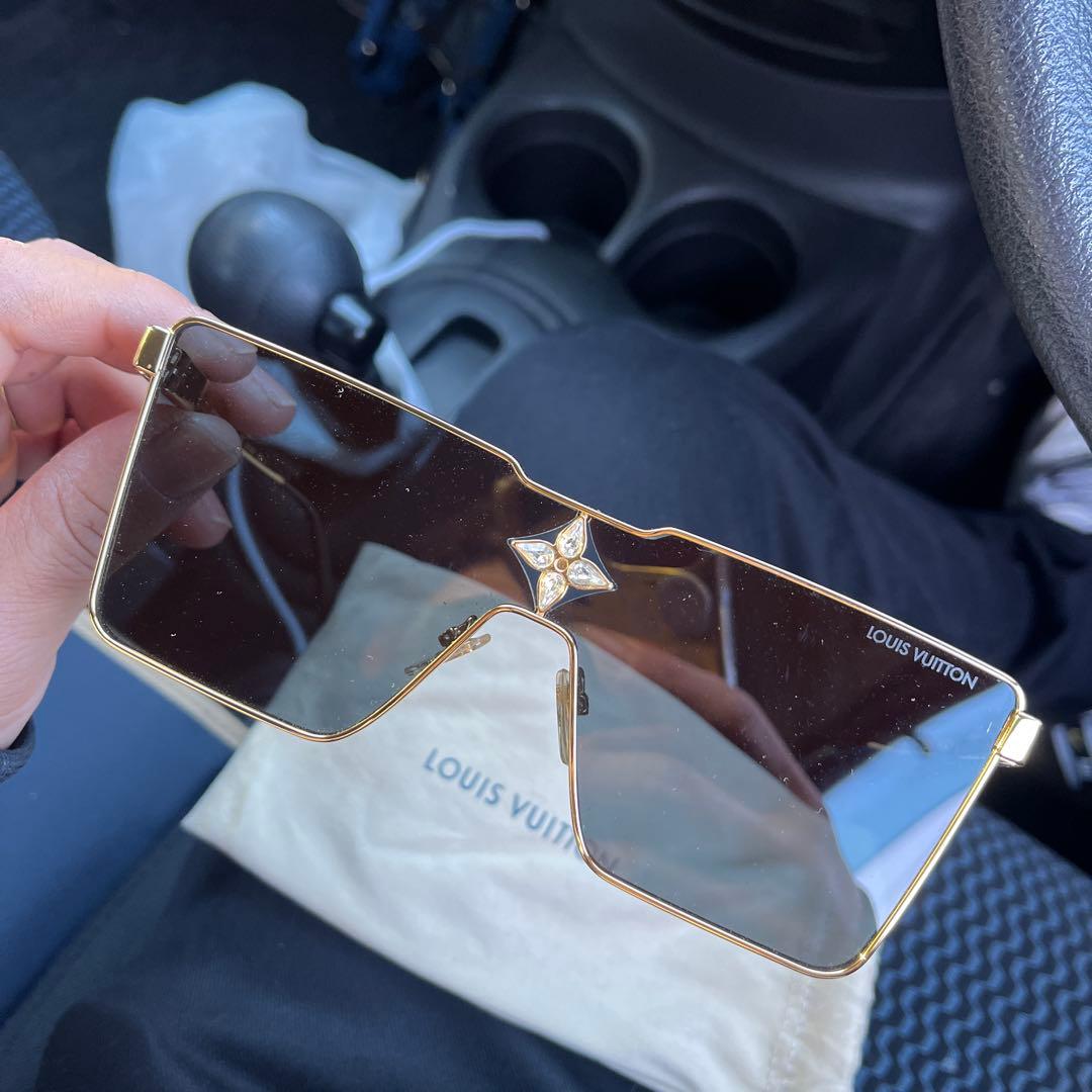 LOUIS VUITTON ゴールド サングラス Z1700U