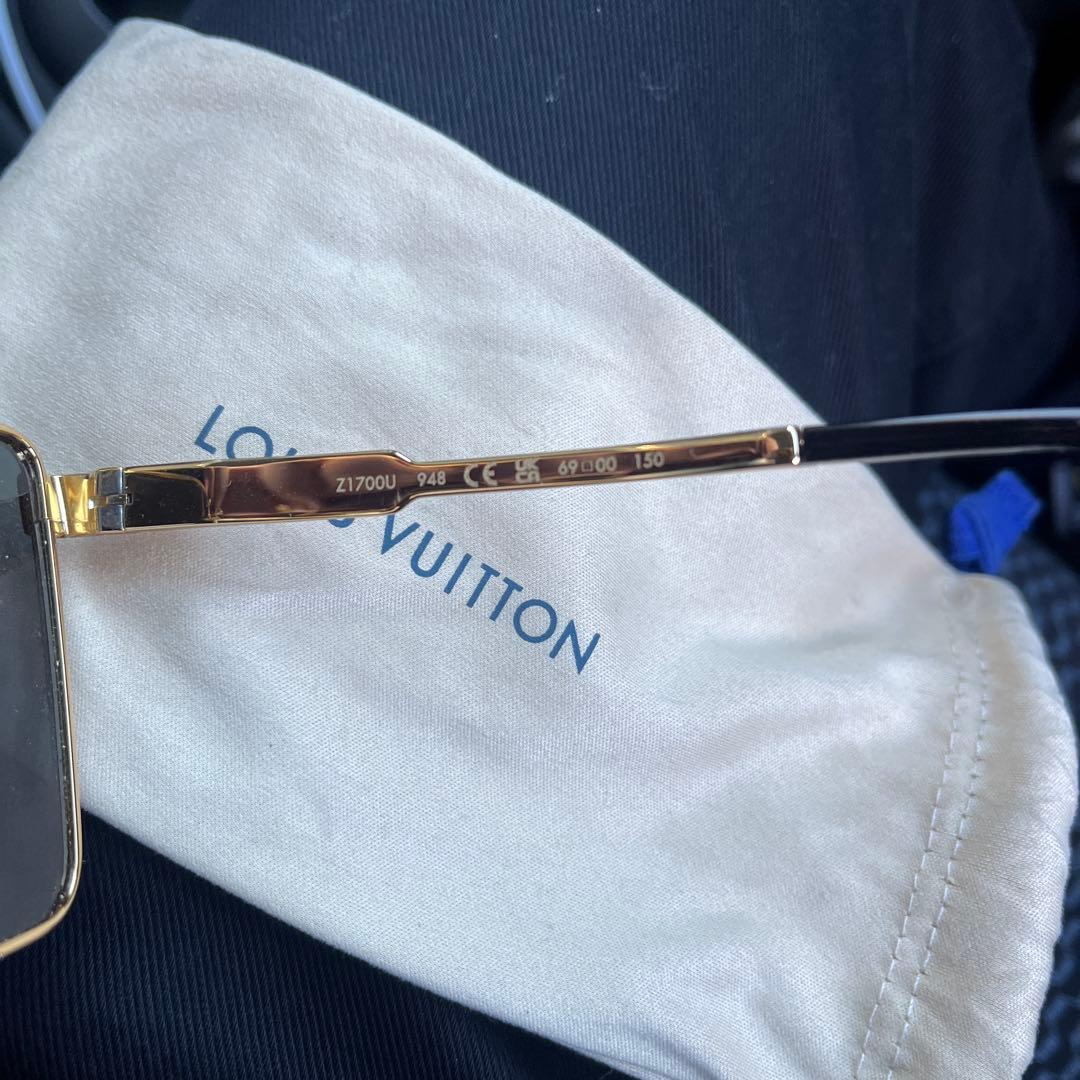 LOUIS VUITTON ゴールド サングラス Z1700U