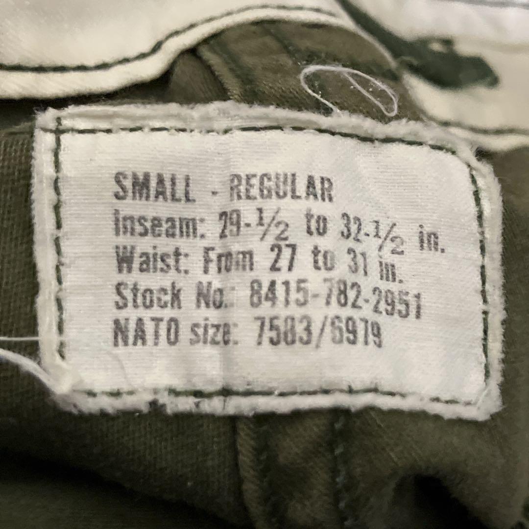 70's US Army M-65 フィールドパンツSMALL