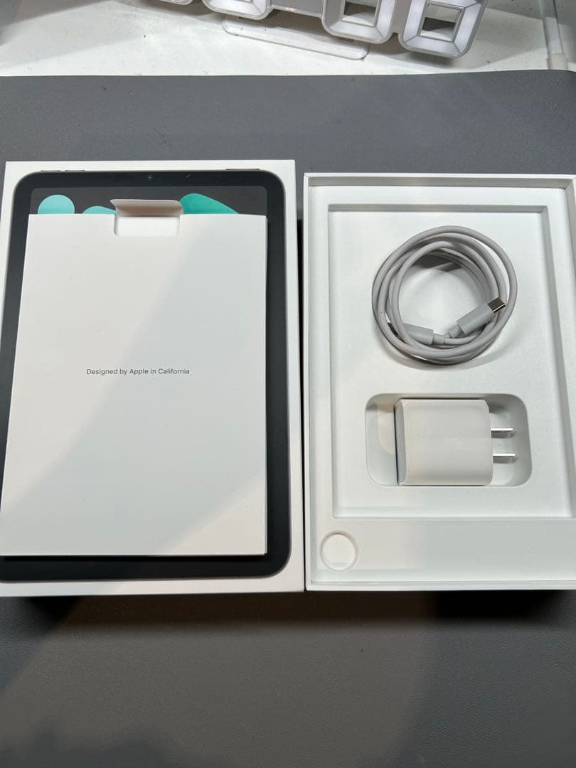 【美品】iPadmini6 256GB、タブレットケース、新品ガラスフィルム