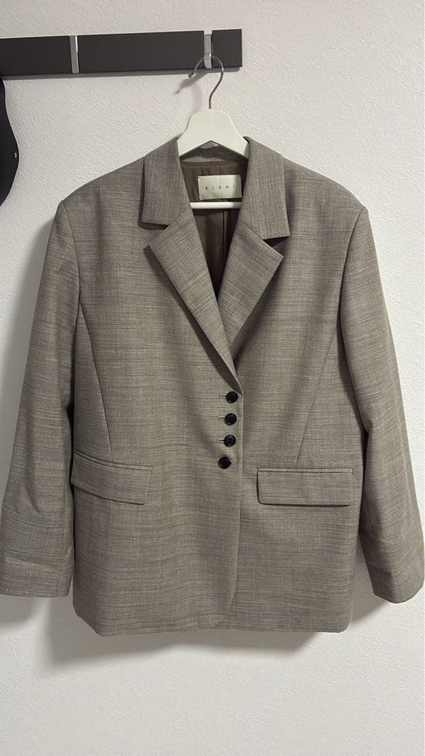 NOBLE エルニ ウールモヘアオーバージャケット