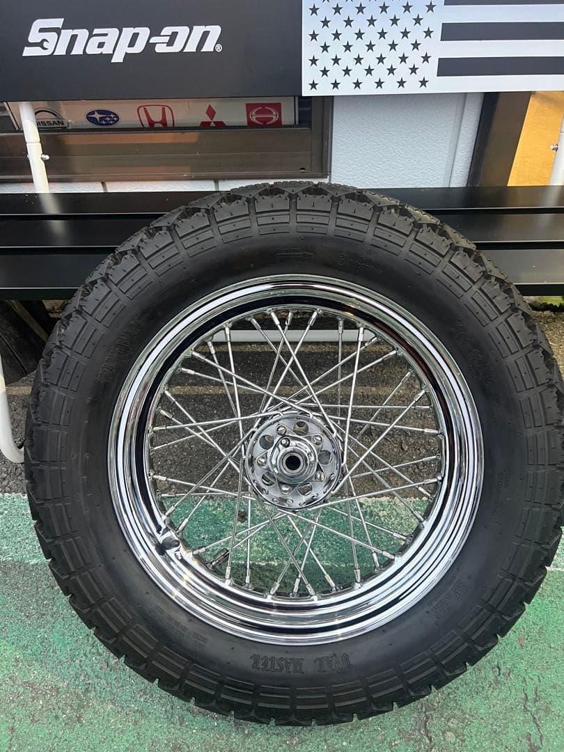 リジットチョッパー　16インチリヤホイールセットアーリー　ショベル　パンヘッド