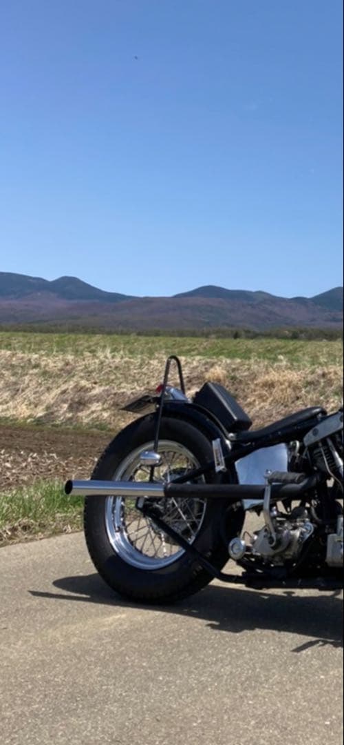 リジットチョッパー　16インチリヤホイールセットアーリー　ショベル　パンヘッド