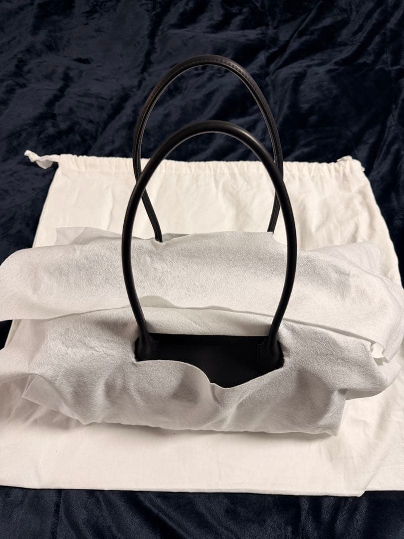 THE ROW Marlo 14 マルロ 14 サドルレザー ブラック 未使用品