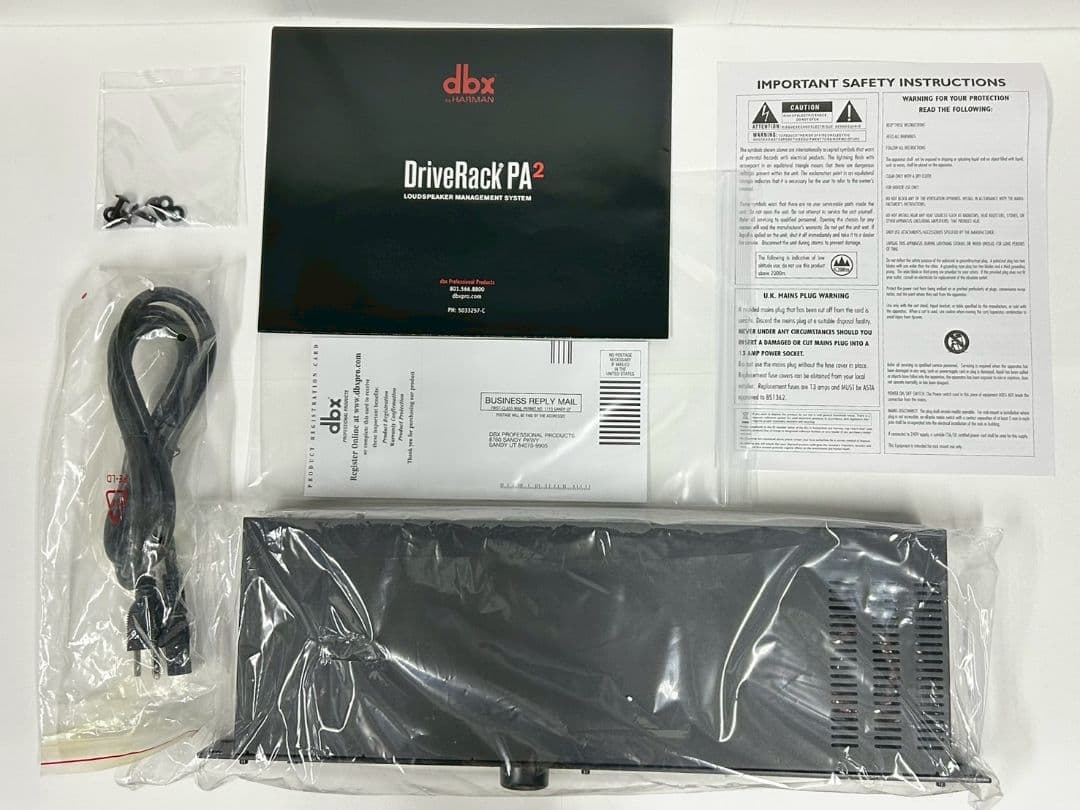 【ほぼ未使用】dbx Dack PA2