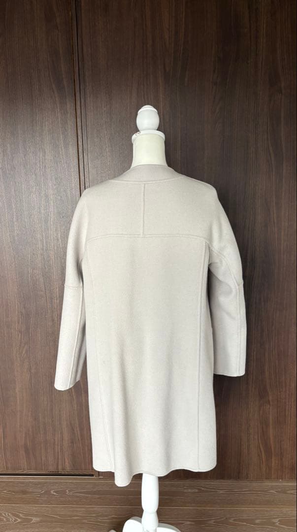 レリアン⭐︎リバーシブルノーカラーコート