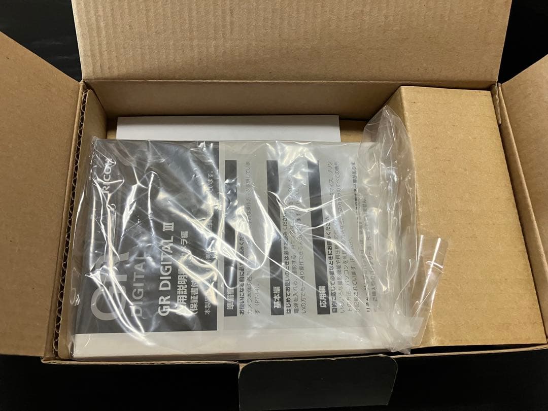 RICOH GR DIGITALⅢ シャッター数約3120枚! 動作確認済 箱付