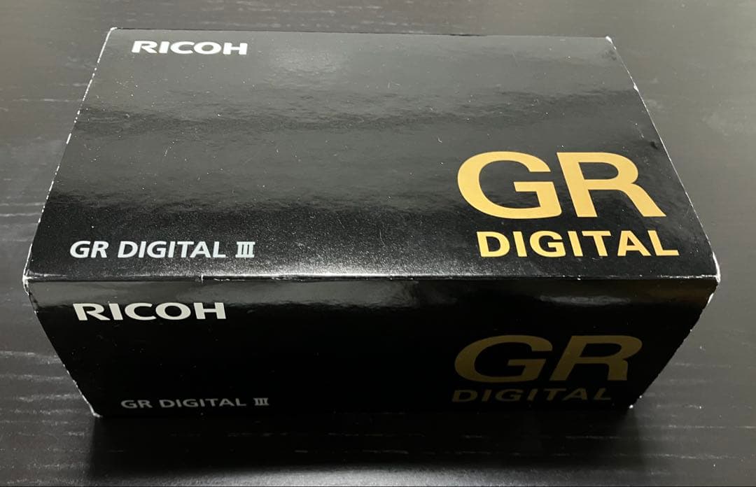RICOH GR DIGITALⅢ シャッター数約3120枚! 動作確認済 箱付