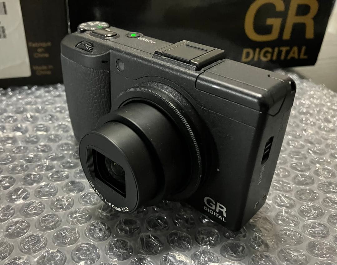 RICOH GR DIGITALⅢ シャッター数約3120枚! 動作確認済 箱付