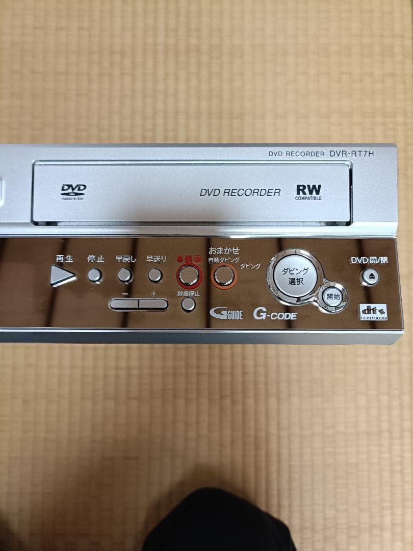 Pioneer DVR-RT7H DVDレコーダー ビデオ HDD パイオニア