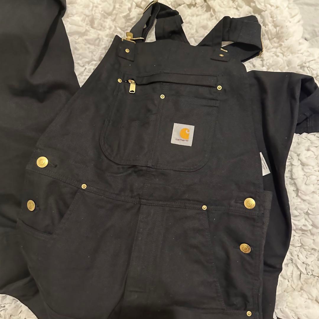 【Carhartt】DUCK BIB OVERALL／ダックビブオーバーオール