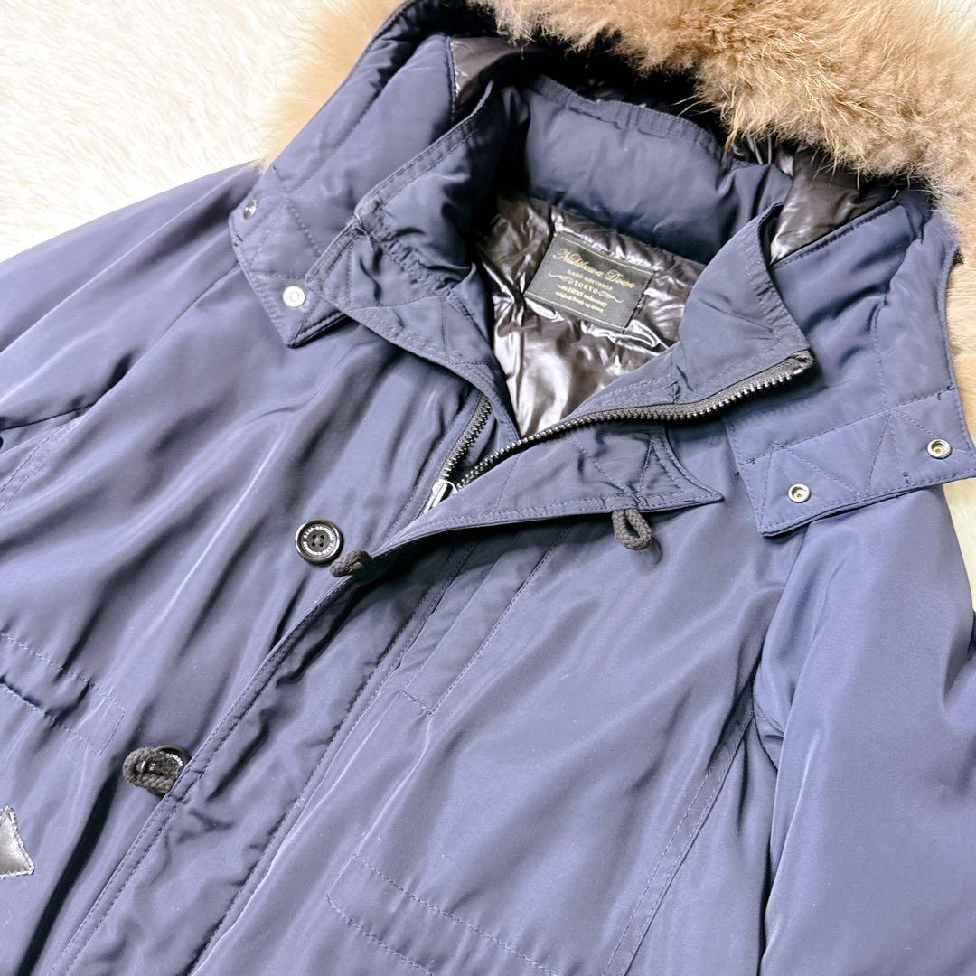 ✨美品✨nano universe N-3B ネイビー　XLネイビー　西川ダウン