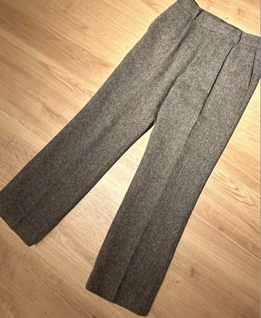 スーツ auralee 24aw LAMA SHETLAND WOOL TWEED