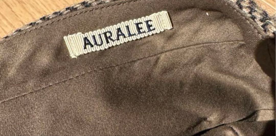 スーツ auralee 24aw LAMA SHETLAND WOOL TWEED