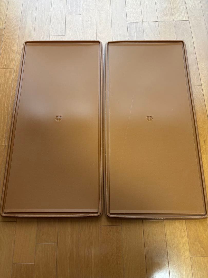 11日まで限定 タッパーウェア　ロングスーパーケース　4個まとめ売り 多少傷あり