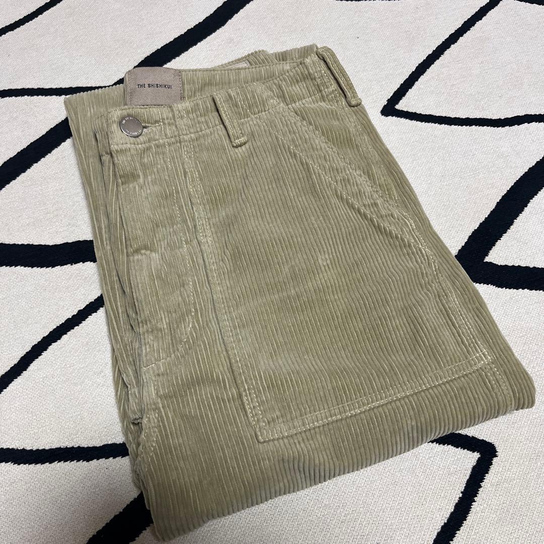 パンツ THE SHISHIKUI CORDUROY BAKER / BEIGE 34