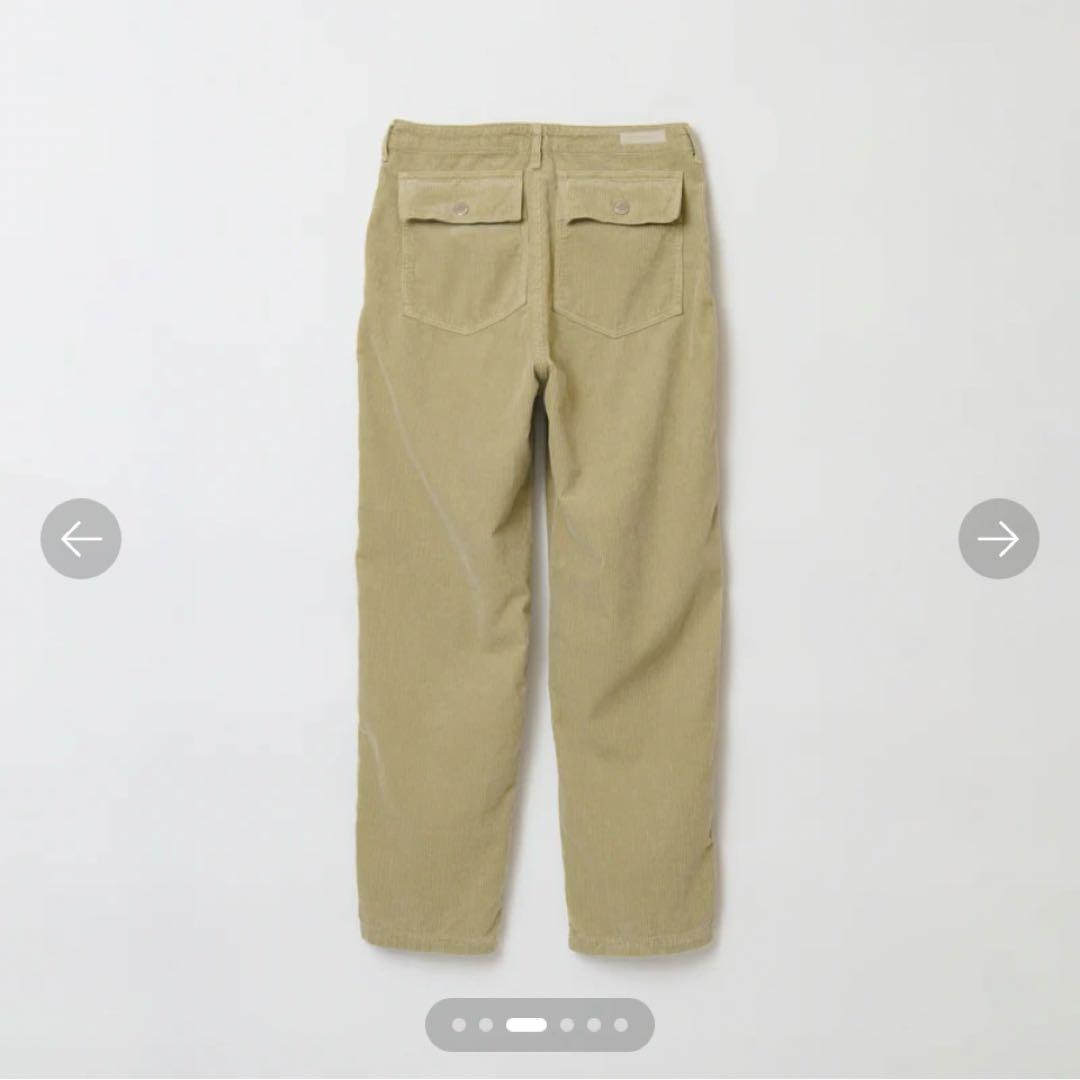 パンツ THE SHISHIKUI CORDUROY BAKER / BEIGE 34
