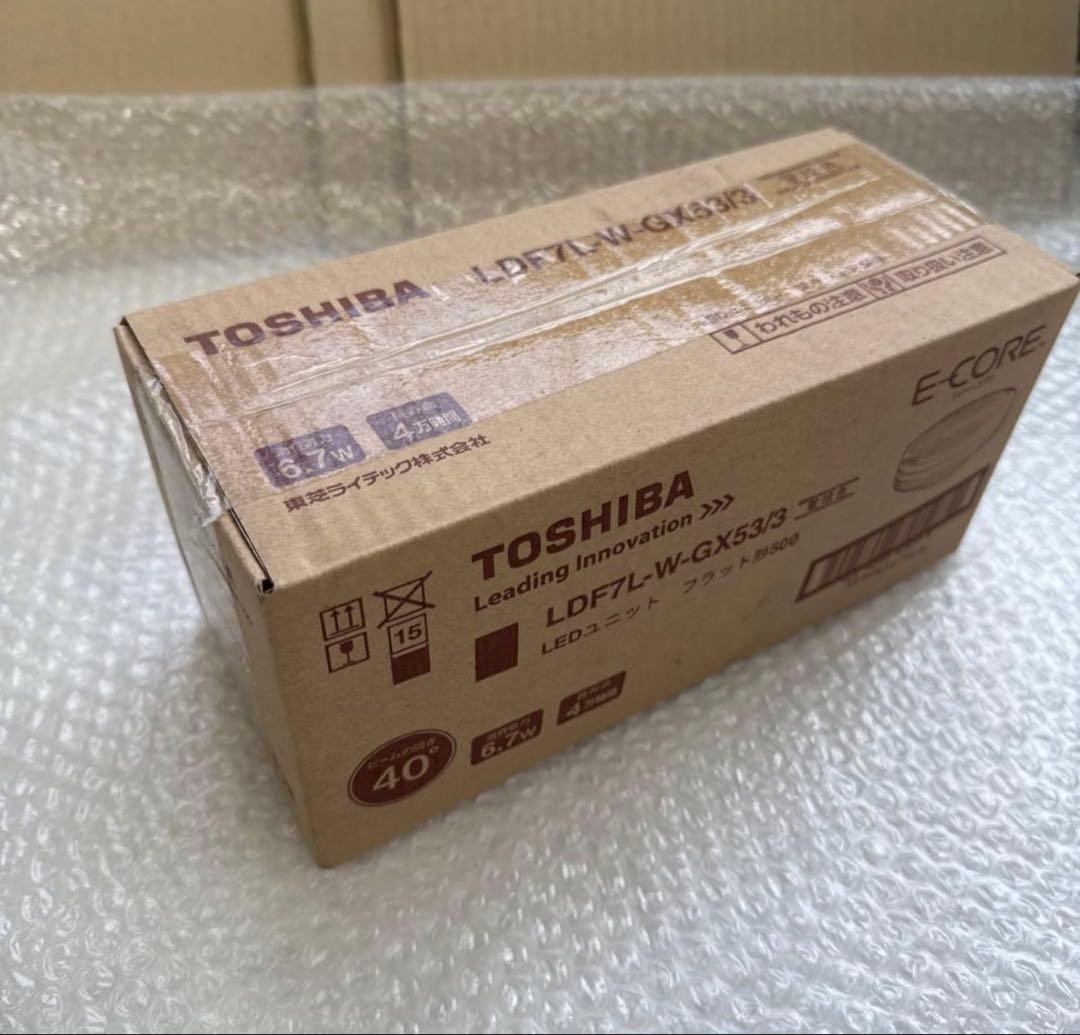 新品未開封　TOSHIBA 東芝　LDF7L-W-GX53/3 15個