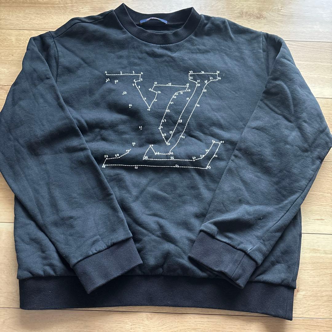 ルイヴィトン LVロゴステッチプリント エンブロイダリー