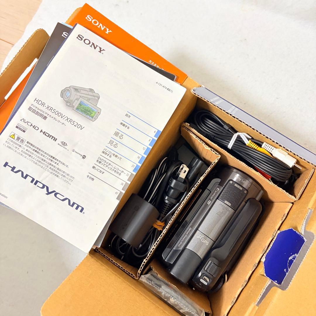 SONY Handycam HDR-XR520V デジタルHD FULL HD