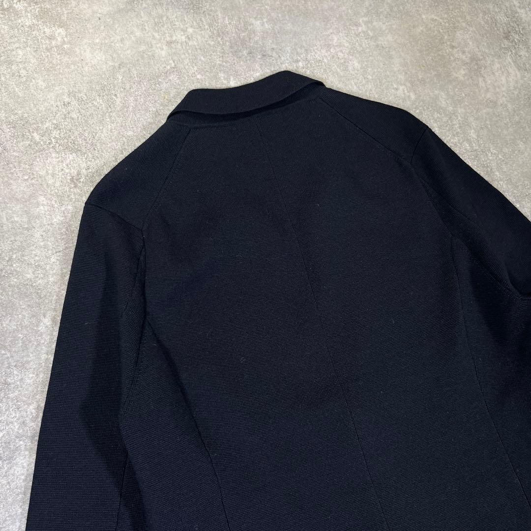 未使用級 PS Paul Smith ウールニットジャケット　XL ブラック 毛