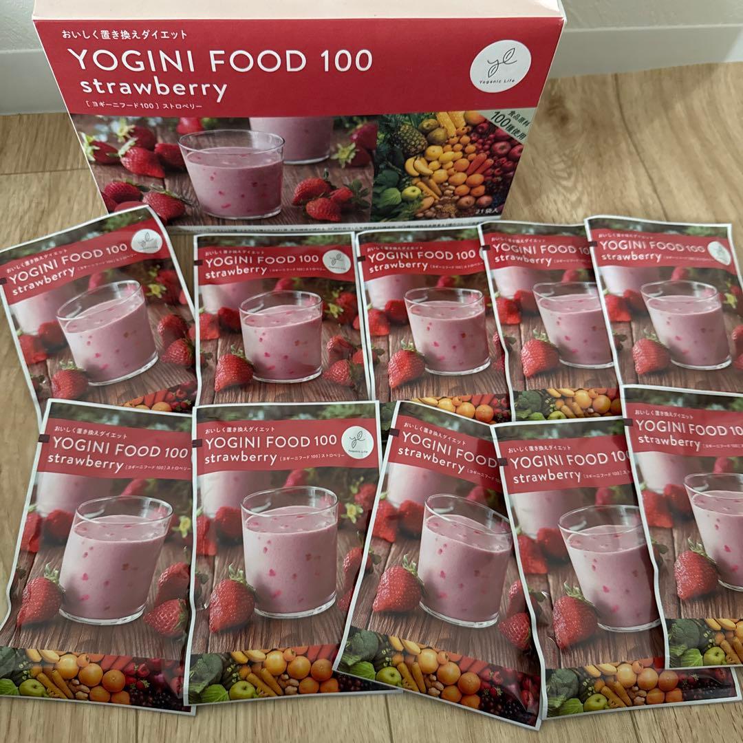YOGINI FOOD 100 ストロベリー 21袋