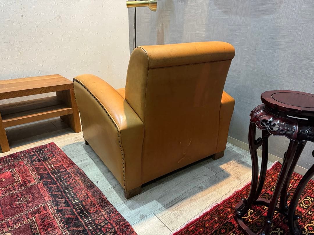 【超人気＆希少】TRUCK FURNITURE 本革ソファ【重厚ヴィンテージ】