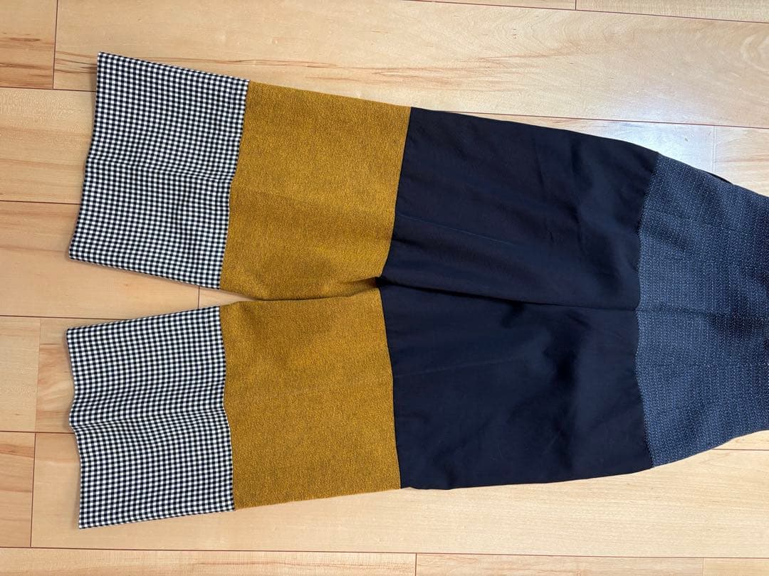 ENFOLD ジャガードクロスMIXパンツ