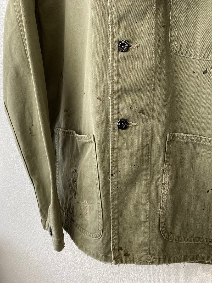 バウワウ　USN N-3 新品未使用　カバーオール　ワークジャケット