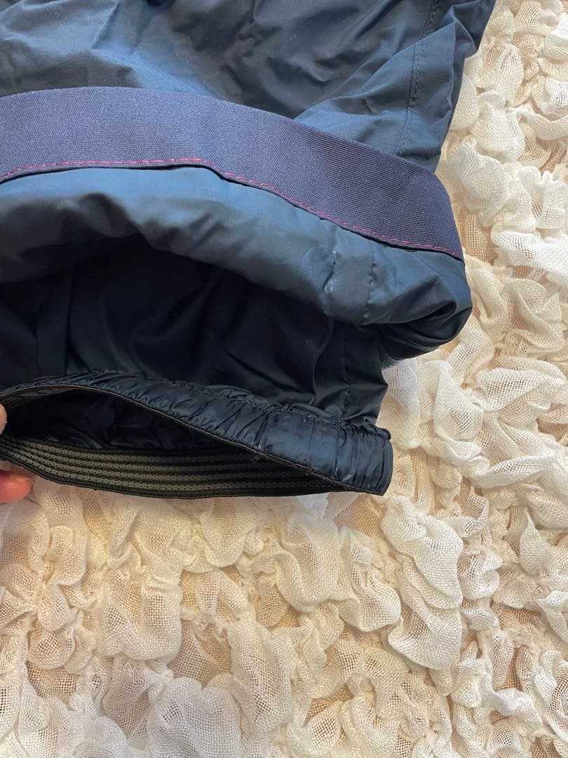 【美品】The North Face 130スキーウェア ネイビー/ブルー