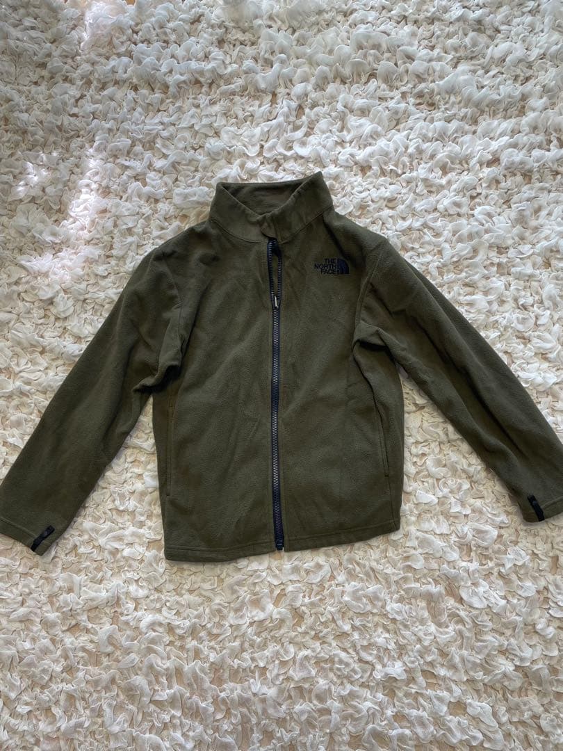 【美品】The North Face 130スキーウェア ネイビー/ブルー