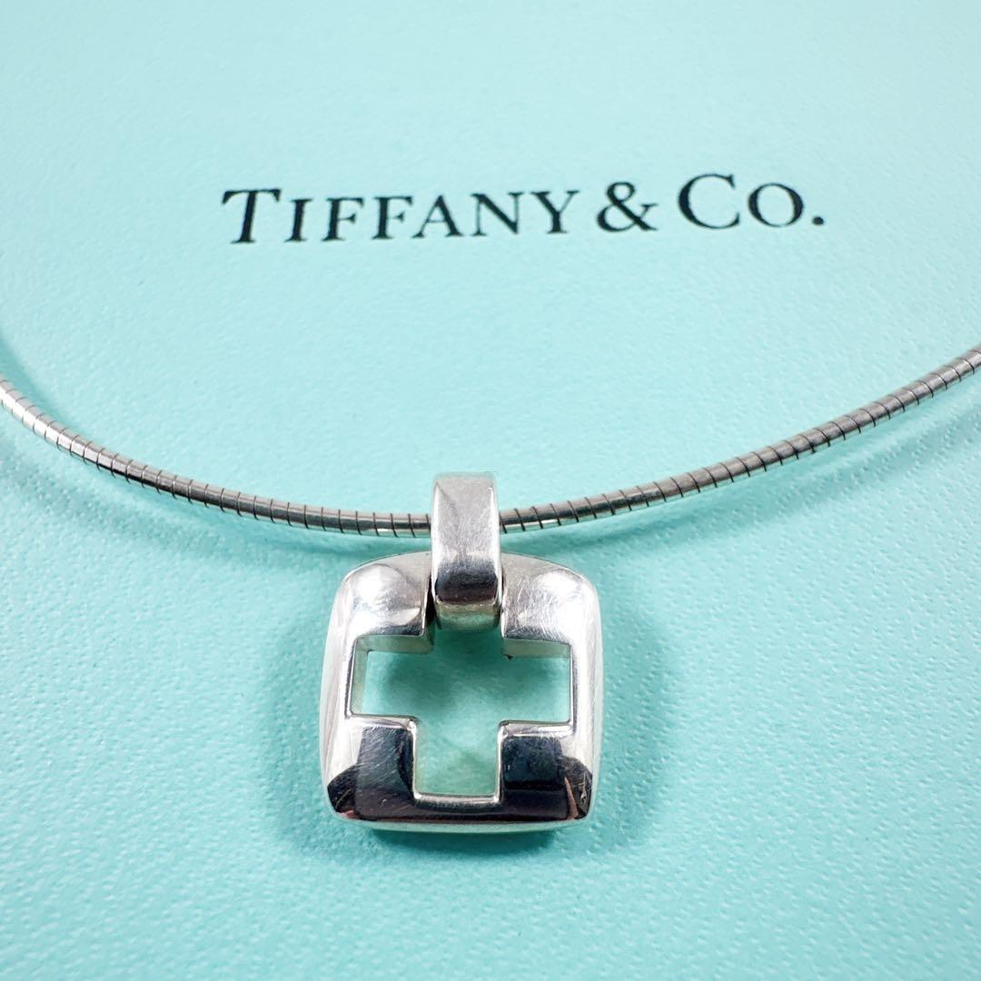 TIFFANY&Co ティファニー ネックレス ピアストクロス 十字架 925
