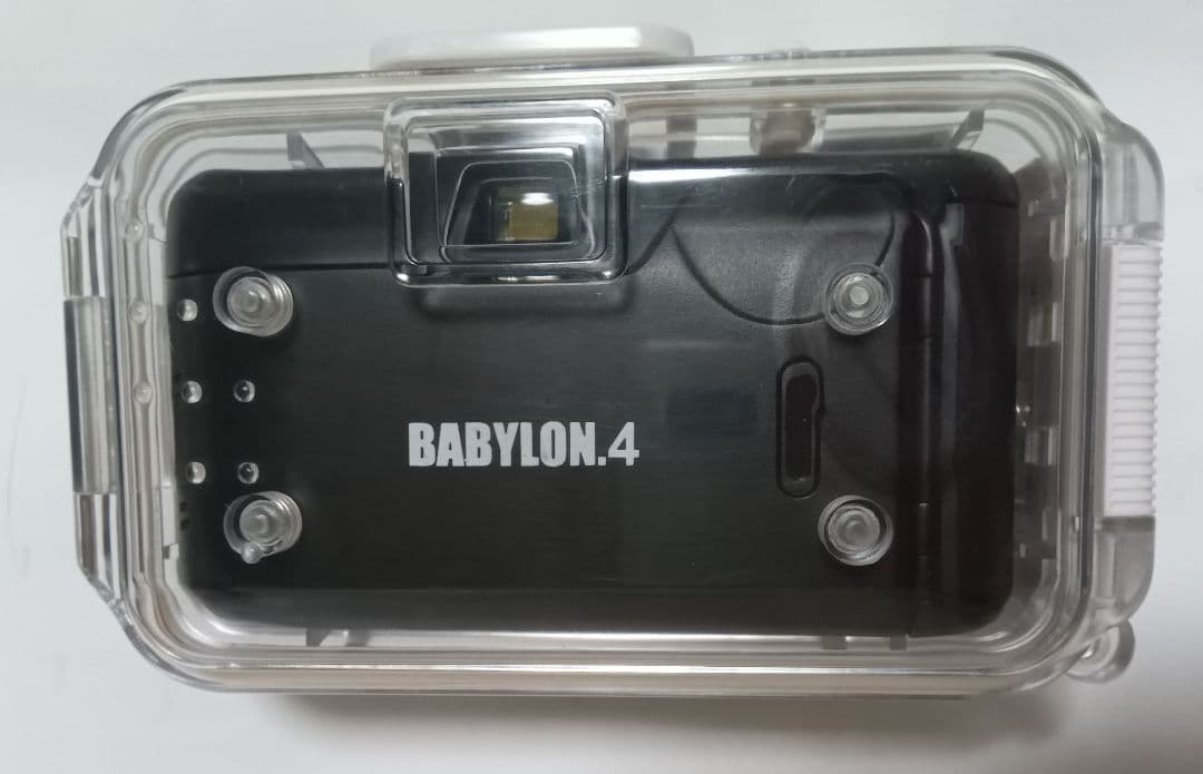 4連写トイカメラ BABYLON.4バビロン4 sea 防水ケース