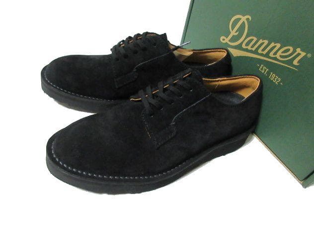 DANNER ダナーポストマン シューズ D-910110 ブラック スウェード