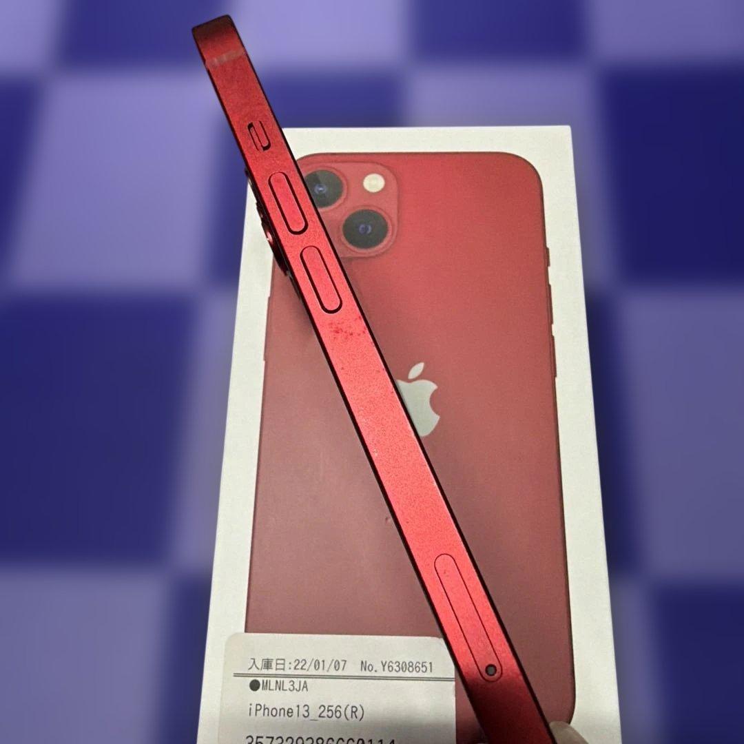 iPhone13 256GB SIMフリー 本体 限定カラーPRODUCTレッド