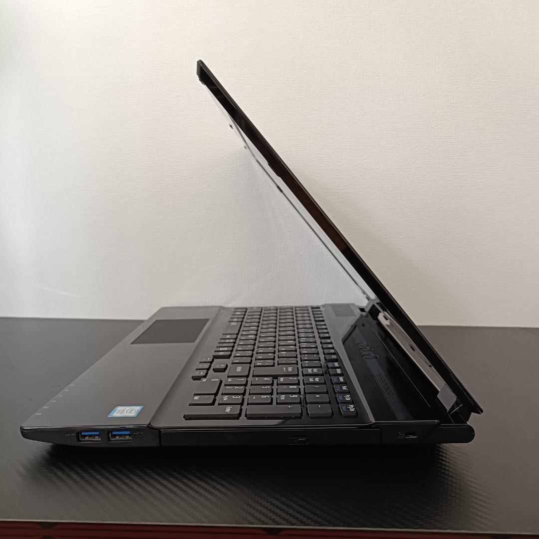 NEC ノートPC Core i7 Windows11 SSD メモリ8GB 黒