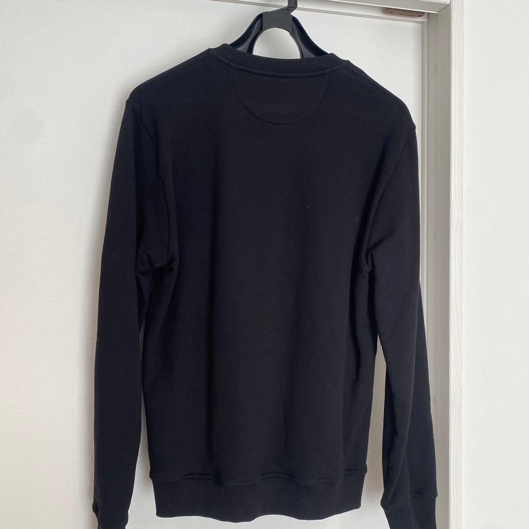 美品　Fendi ブラック アートマルチワッペンスウェット 刺繍