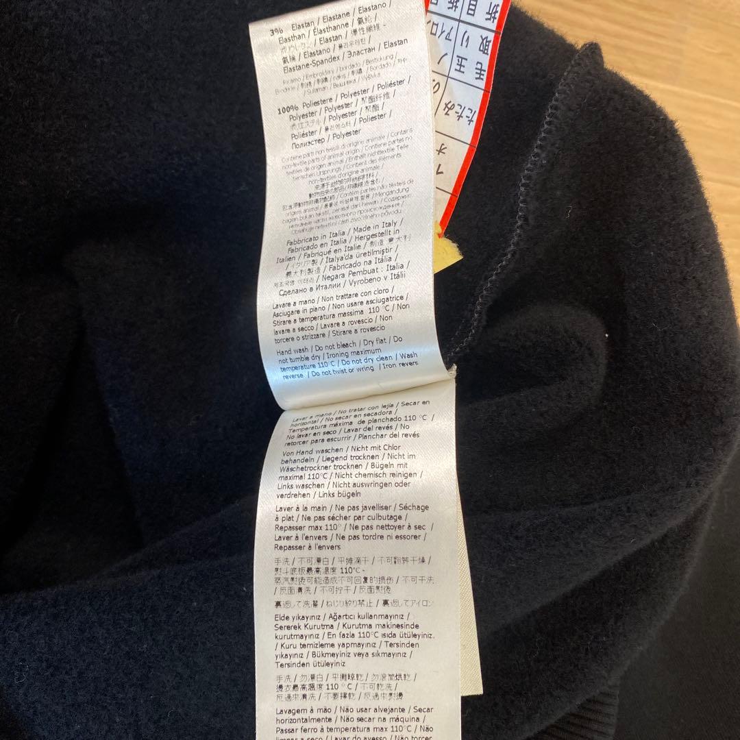 美品　Fendi ブラック アートマルチワッペンスウェット 刺繍