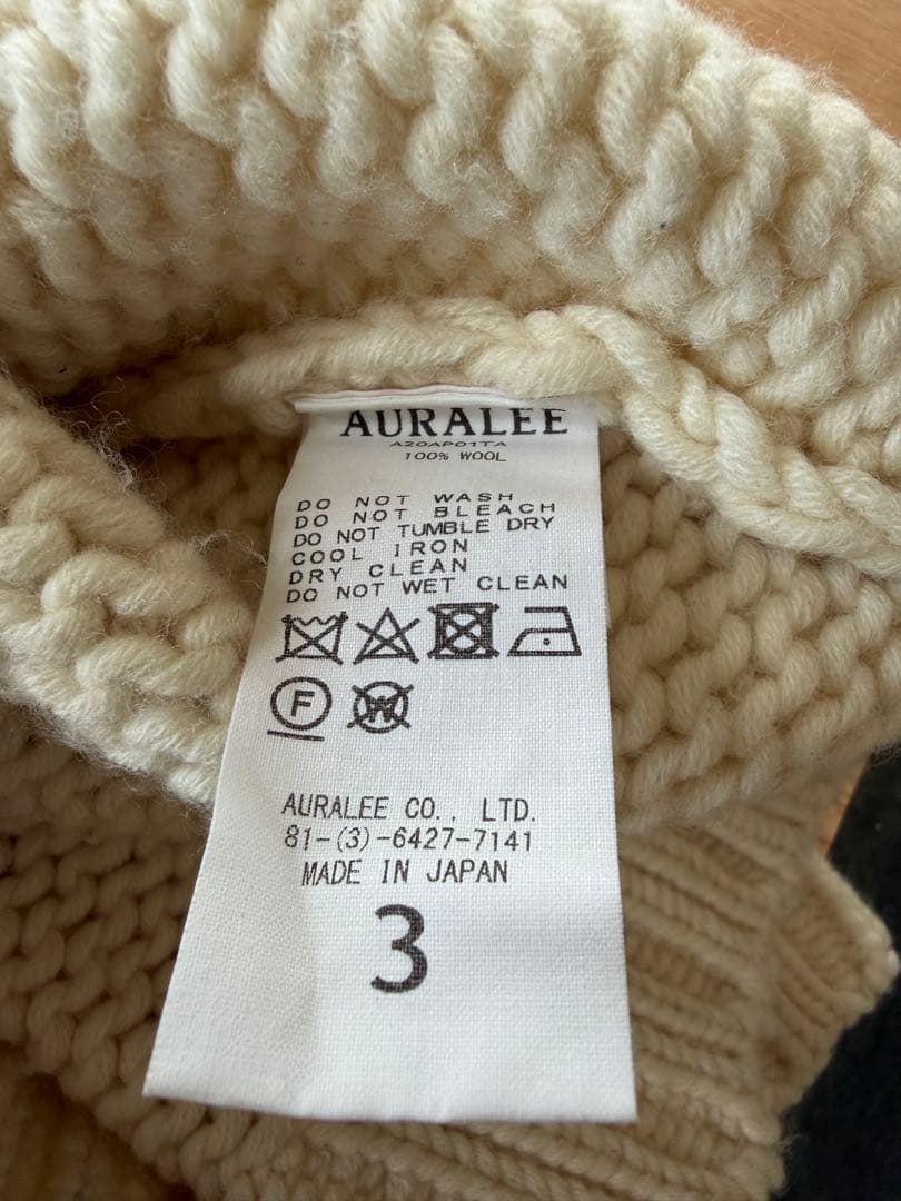 AURALEE SUPER FINE WOOL AIRY KNIT オーラリー