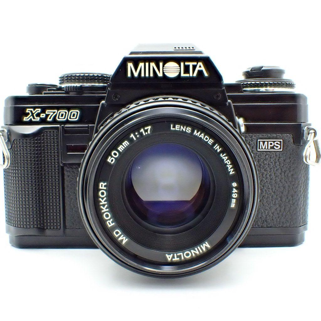【動作確認済】MINOLTA X-700＆MD 50mm f1.7 初期保証付き