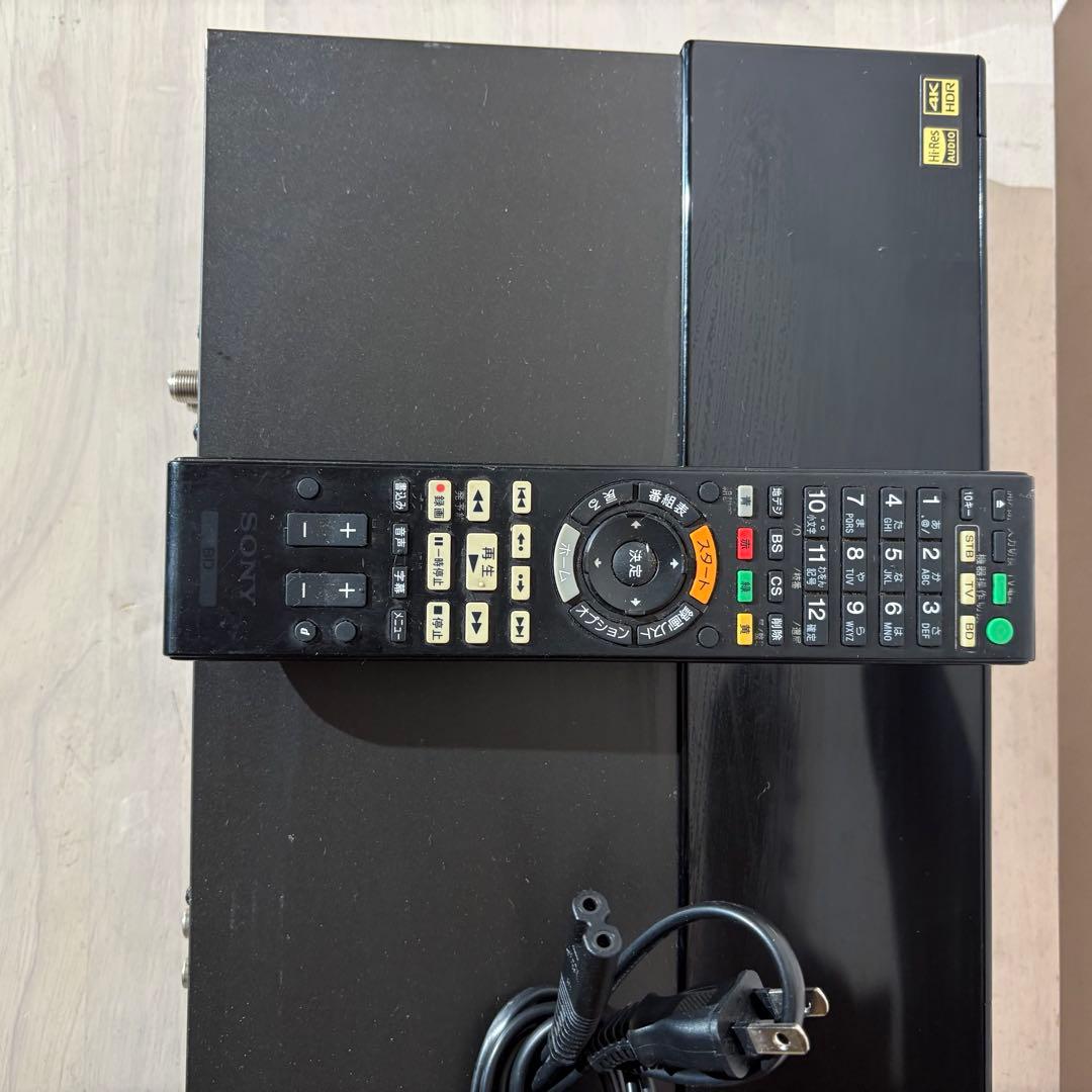 SONY Ultra HD Blu-ray レコーダー　BDZ-FT3000