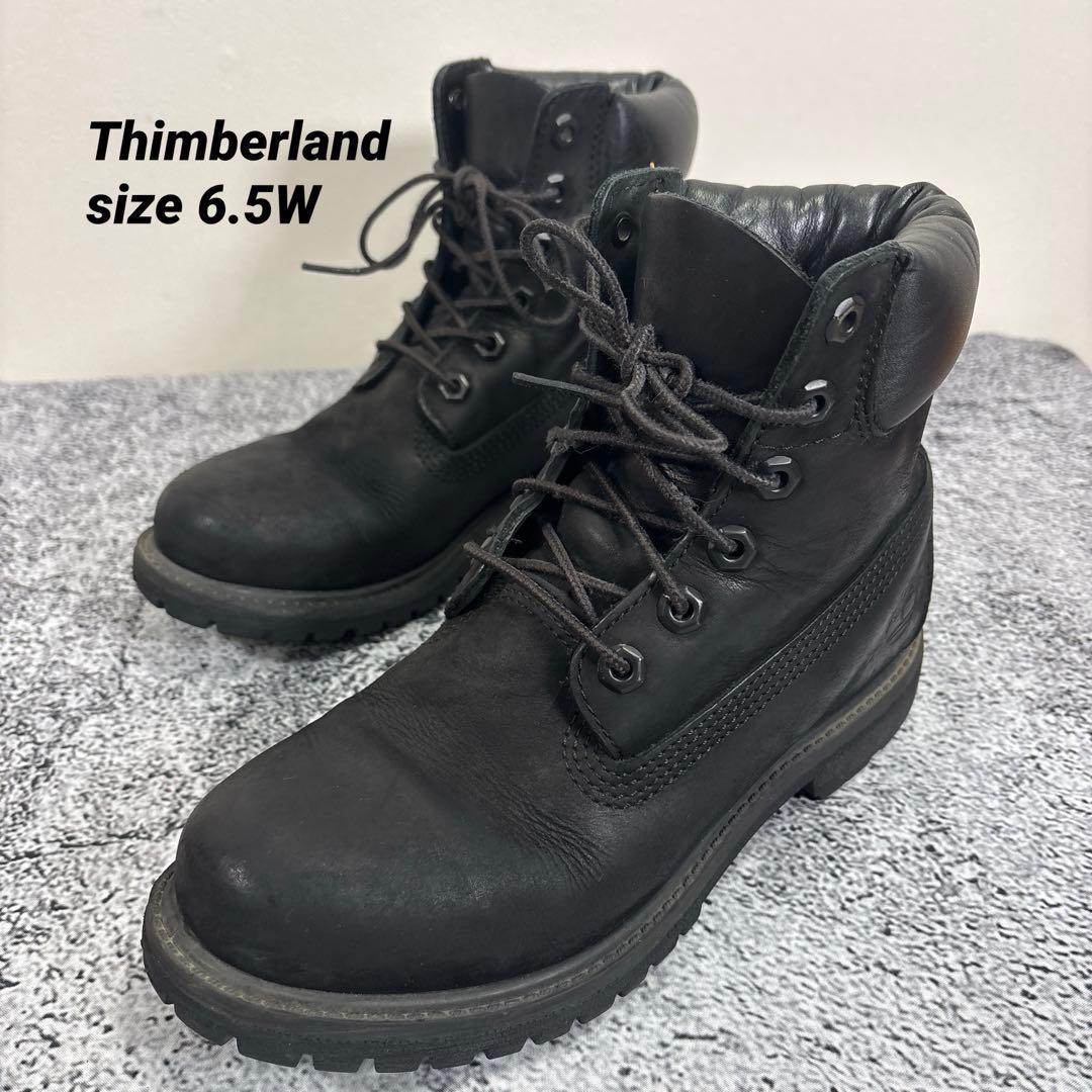 Thimberland 8658A ６インチプレミアム WP US6.5 黒