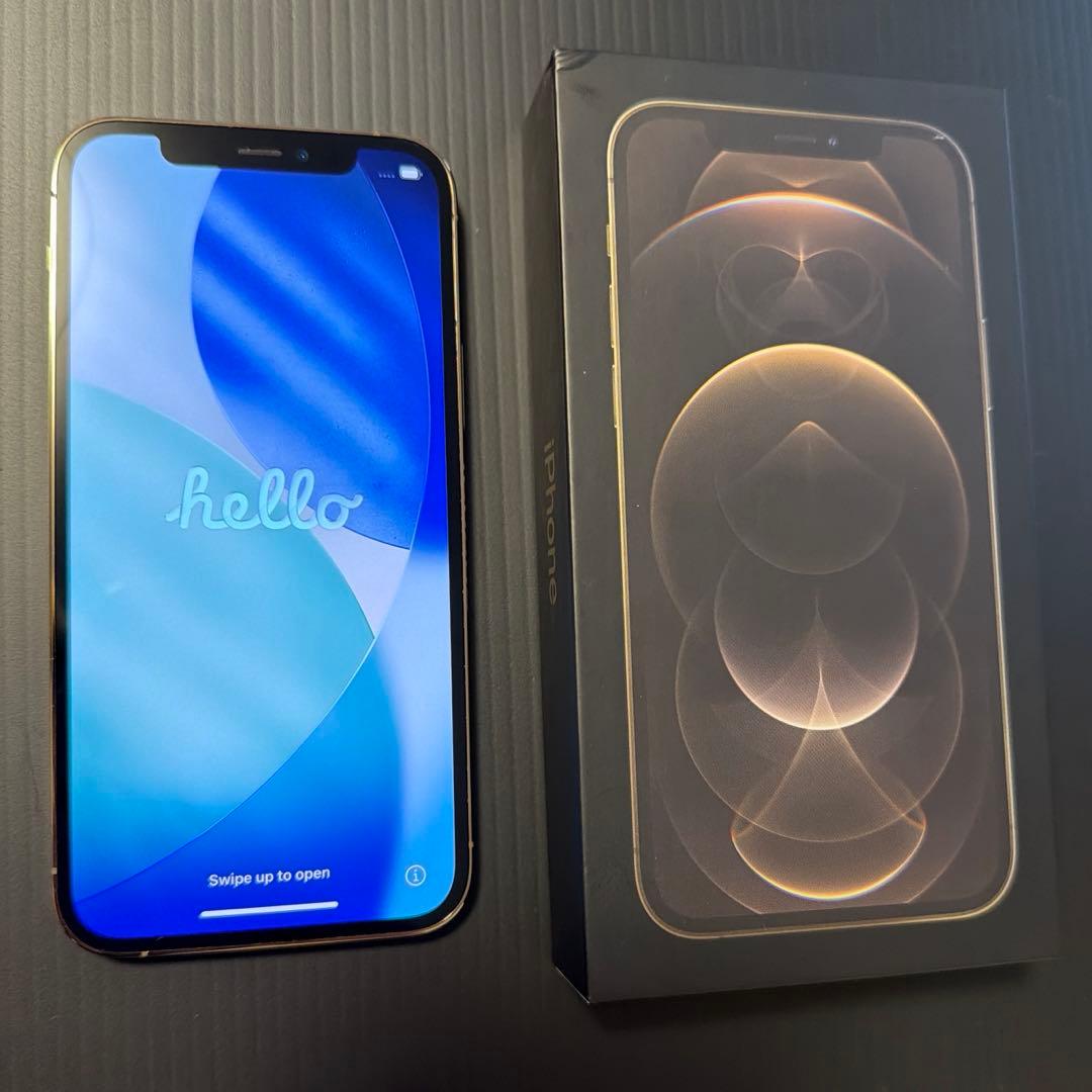 【超美品】iPhone 12 Pro 128GB ゴールド SIMフリー即日発送