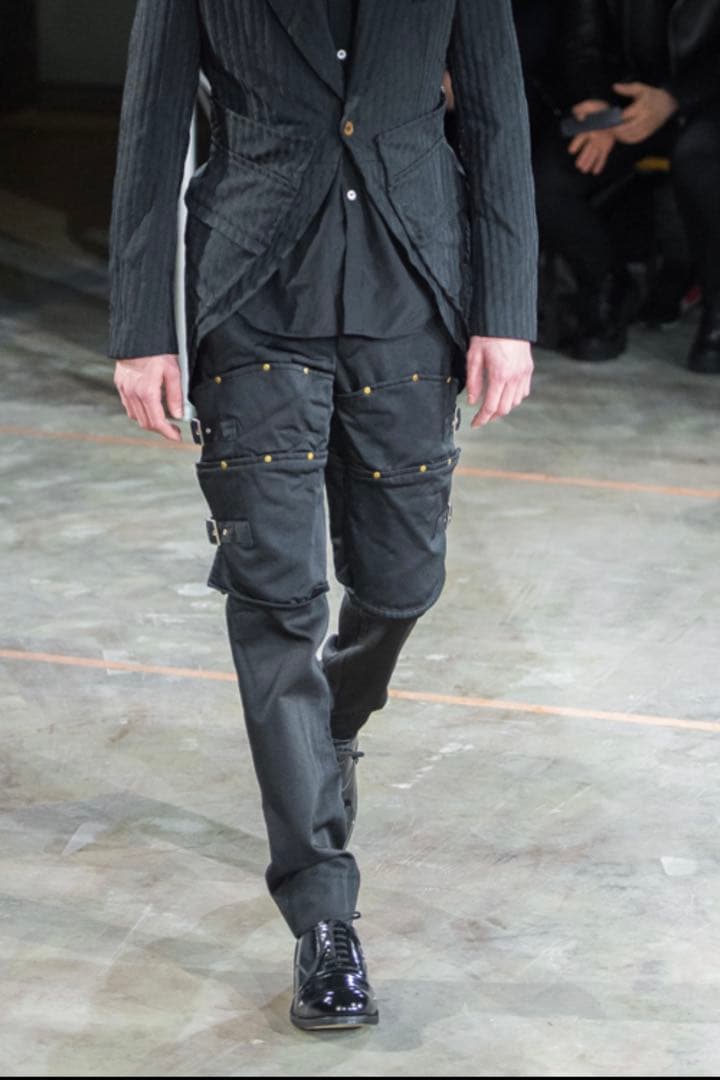 コムデギャルソンオムプリュス ウールサージパンツ 2016AW