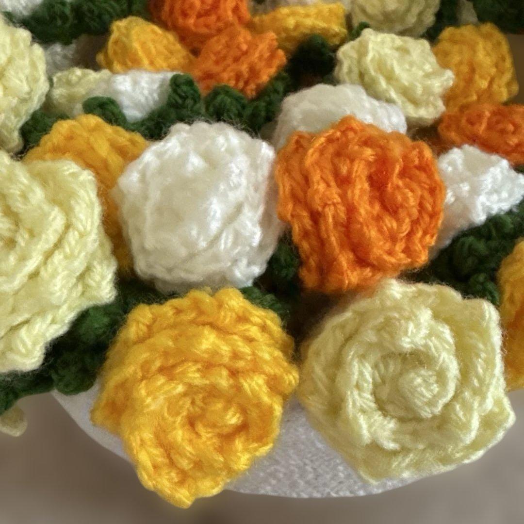 み*き様 バラのブーケブランケット