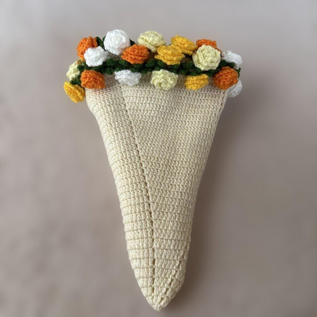 み*き様 バラのブーケブランケット