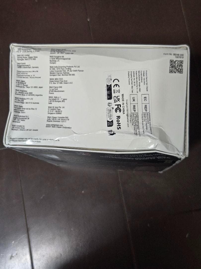 WAHL 5Star Vapor コードレスバリカン ウォール@=@n8~6@