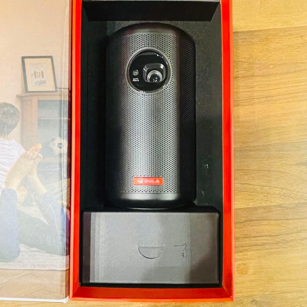 美品 Nebula Capsule II 純正スタンド付プロジェクターAnker